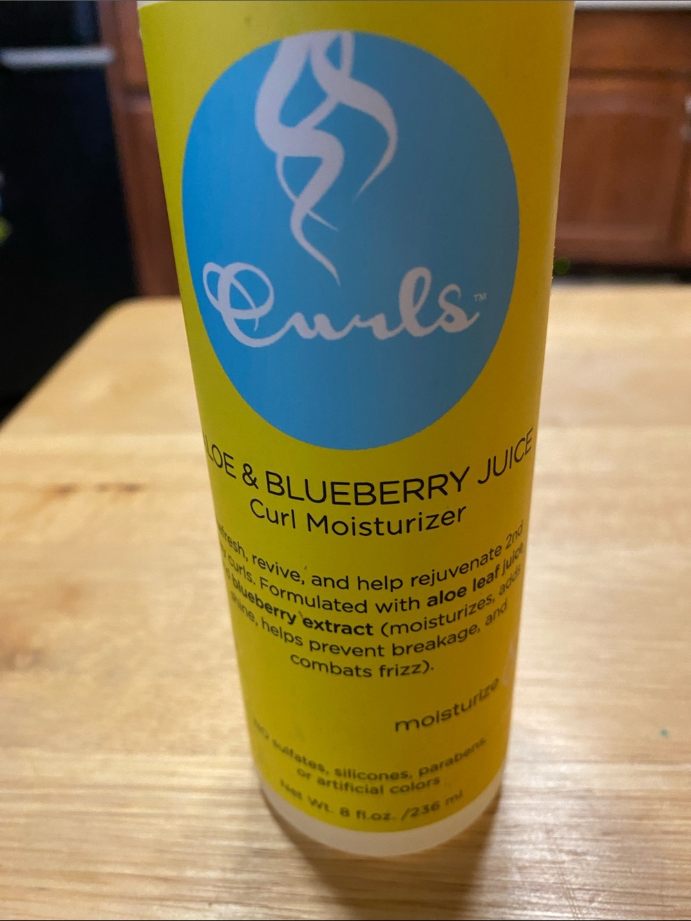 Curls Aloe & Blueberry Juice Curl Moisturizer - Sulfate Free Hair Care